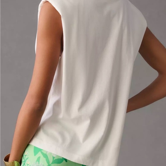 Farm Rio Nature is the Future Embroidered Muscle Tee Size Large New with Tags - Picture 3 of 5